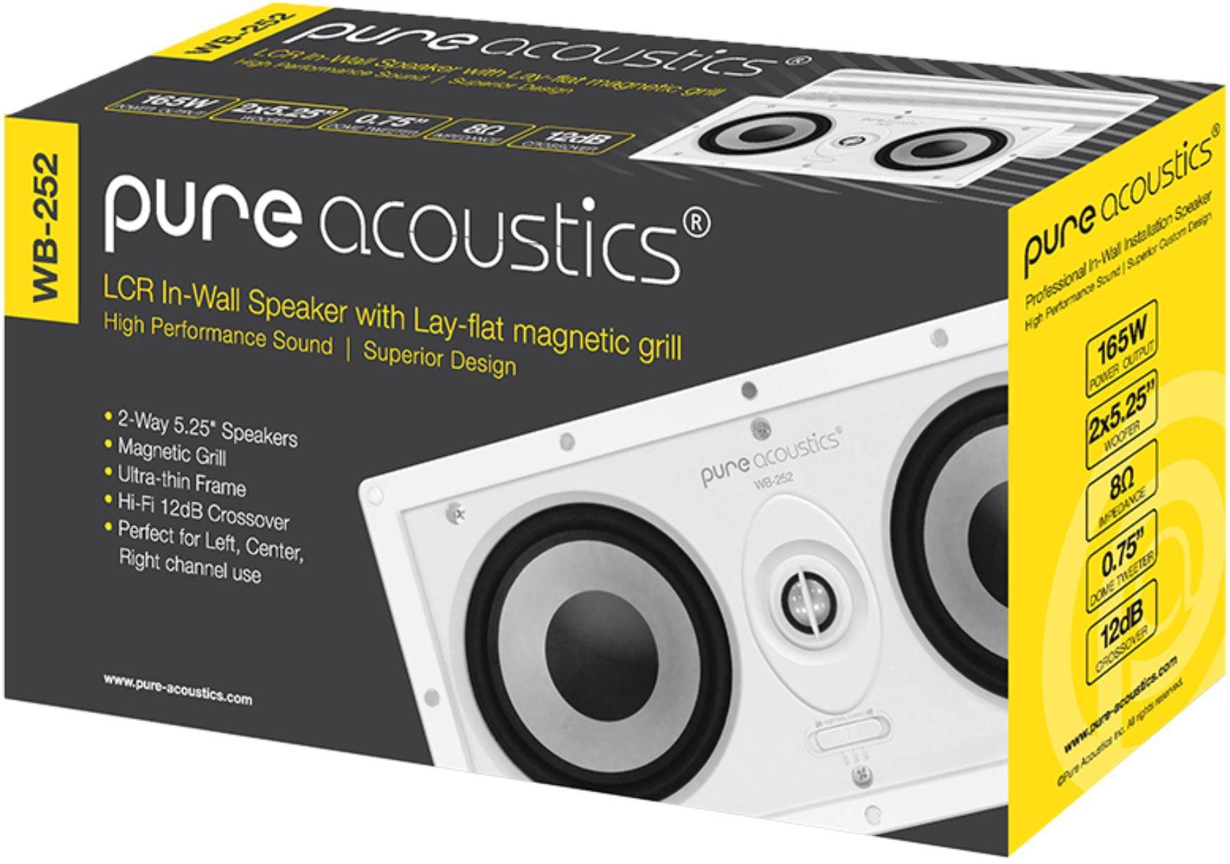 Pure Acoustics WB-252 In-Wall Speaker