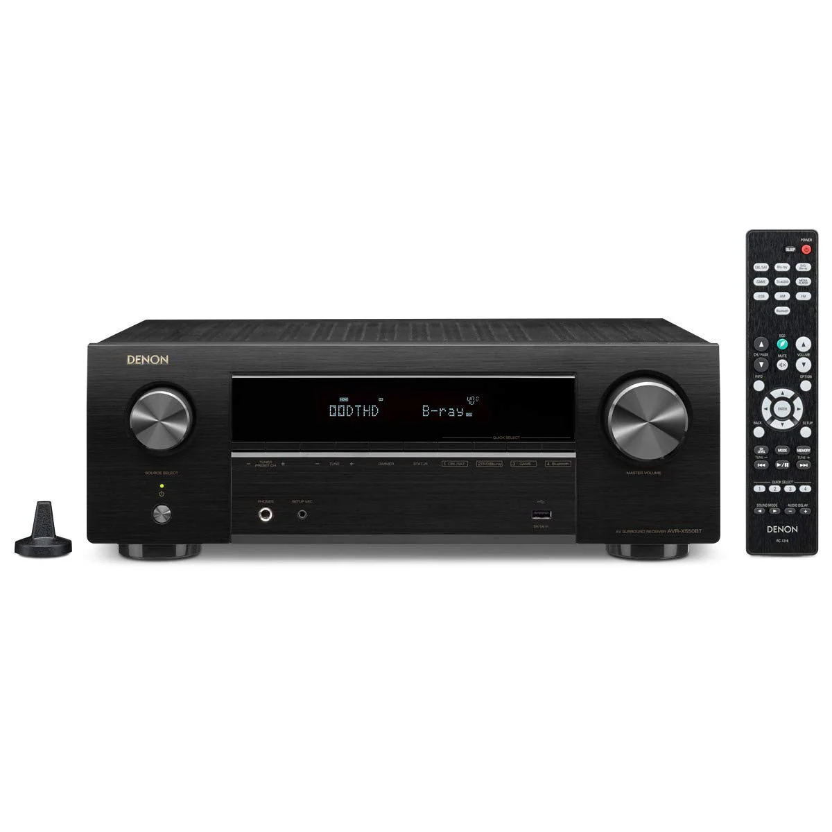 Denon AVR-X580BT 5.2 Channel 4K Ultra HD AV Receiver with Bluetooth